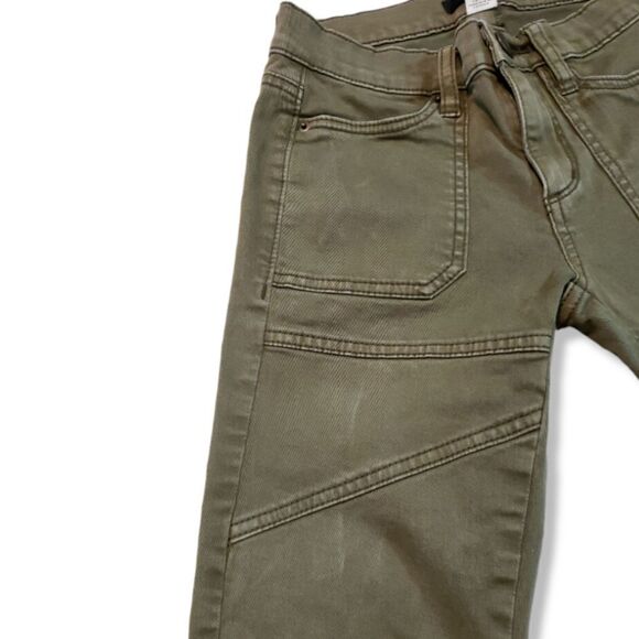 BDG Pants Size 24 Women's Urban Outfitters Skinny Leg Pants Ankle Zip Casual - Picture 6 of 9